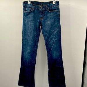 Citizens Of Humanity Kelly #001 Low Waist Bootcut Jeans Size 30 Denim